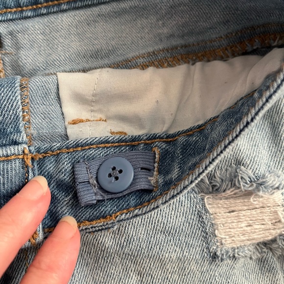 Art Class distressed denim skirt - Picture 5 of 6